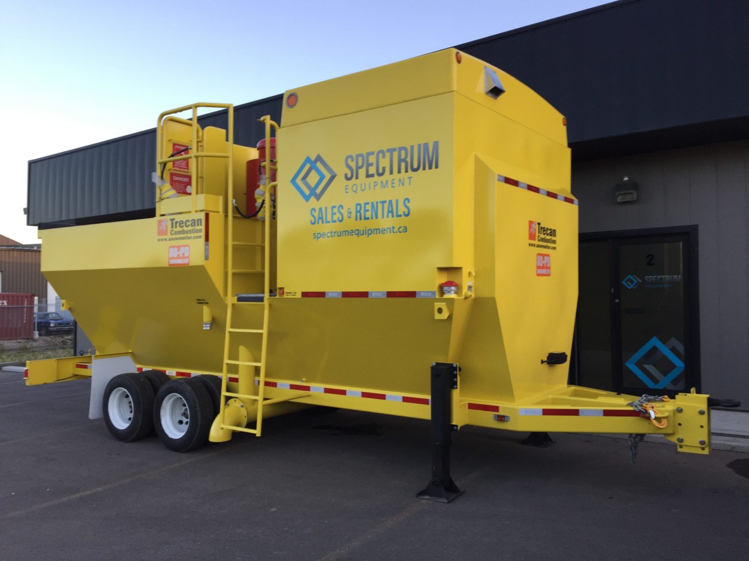 Trecan 80PD Snow Melter Spectrum Equipment