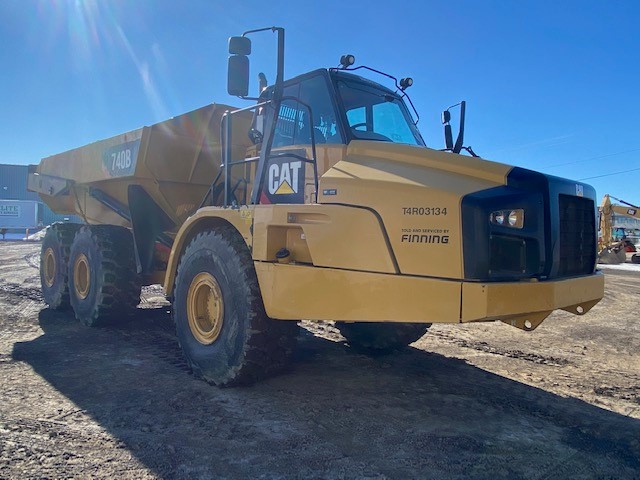 Caterpillar 740b Articulated Dump Truck Spectrum Equipment